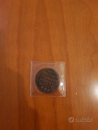 Baiocco pio VII 1802 moneta pontificia