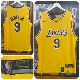 canotta nike lakers tg l nuova 