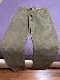 Jeans verde militare