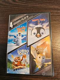 DVD Cartoni Animati - 4 Film per tutta la famiglia