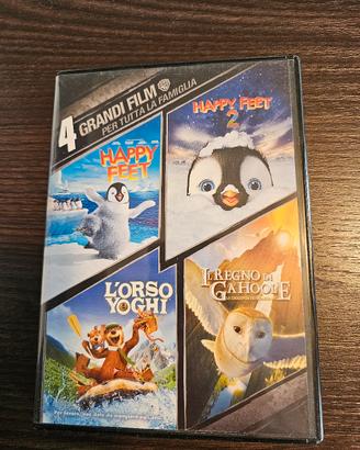 DVD Cartoni Animati - 4 Film per tutta la famiglia