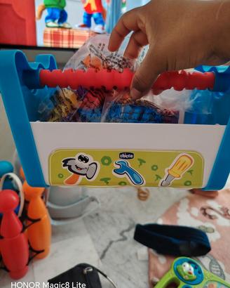 tavolino costruzione giochi