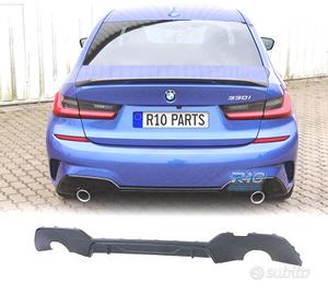 DIFFUSORE BMW G20 G21 18- LOOK M PERFORMANCE NERO 