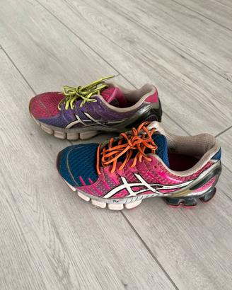 Scarpe n.37 ASICS Gel Kinsei 4 Mosaic Rare Running