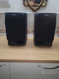 casse acustiche 2 vie sony  ss- h501