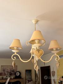 Lampadario shabby