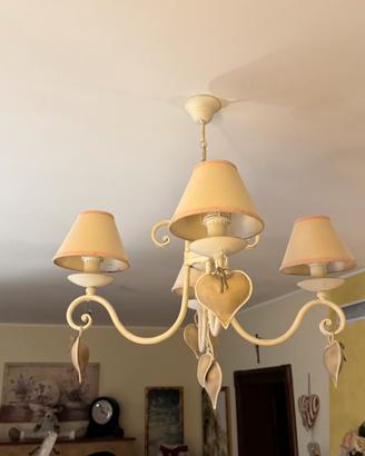 Lampadario shabby