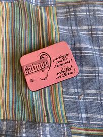 Vecchia Scatolina ovatta antica Calmor