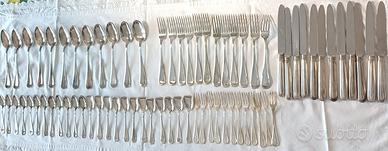 Servizio posate argento 800
