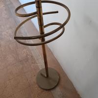 Porta asciugamani vintage ottone design 