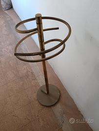 Porta asciugamani vintage ottone design 