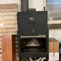 Monoblocco camino a legna Piazzetta