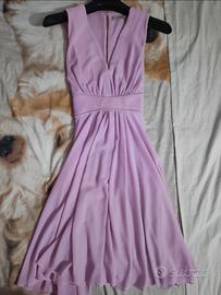 Abito rosa cerimonia