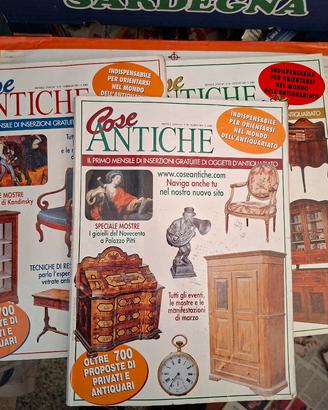riviste cose antiche anno 2001