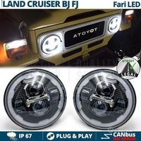 FARI LED Per LAND CRUISER BJ FJ Angel OMOLOGATI