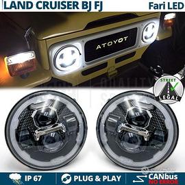 FARI LED Per LAND CRUISER BJ FJ Angel OMOLOGATI