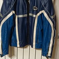 giubbino pelle moto uomo Spyke