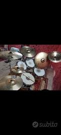 Gretsch renown maple + piatti + custodie+aste