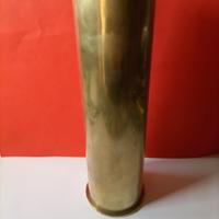 vaso bossolo in ottone