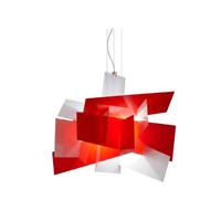Lampadario Big Bang Foscarini rosso
