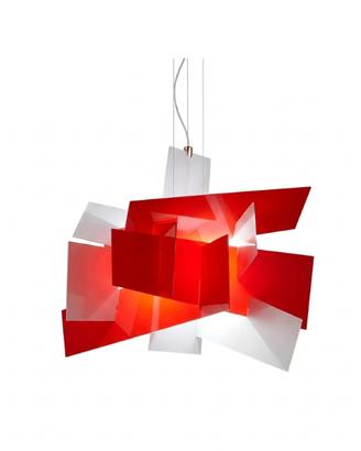 Lampadario Big Bang Foscarini rosso