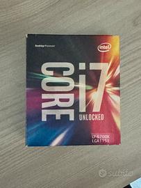 CPU intel I7 6700k