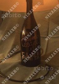 Lampada Bottiglia Vino Umberto Cesari 3 L Pineta