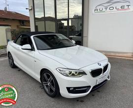 BMW 218 d Cabrio Sport - AUTOMATICA -