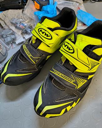 pedali automatici Shimano e scarpe Northwave
