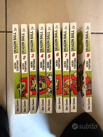 Lotto 9 Manga DRAGON BALL (Vol. 1-9) - MAI LETTI