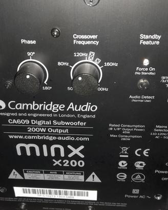 CAMBRIDGE AUDIO MINX X200