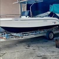 Scafo Ranieri pathfinder 5.50 con motore Mercury