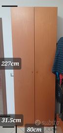 mobiletto da entrata con specchio