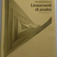 Libro superiori: "Lineamenti di analisi" Cod. 9788