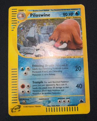 Piloswine Holo H22/H32 - Aquapolis inglese (2003)