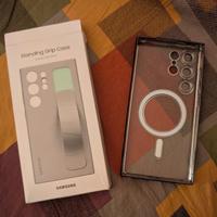 Samsung s24 ultra cover taupe stand