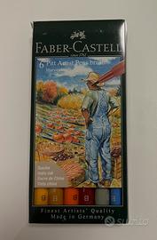 Set di 6 penne artistiche Faber-Castell