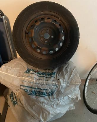 4 Cerchi in ferro originali Toyota 15” 4x100 ET45