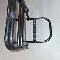 Portapacchi ciclomotore nero, serbatoio  nero