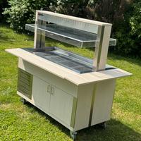 Banco refrigerato espositivo per buffet