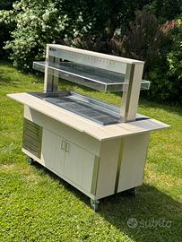 Banco refrigerato espositivo per buffet