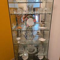 Vetrina credenza in vetro