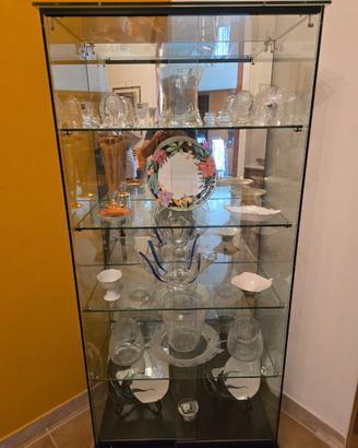 Vetrina credenza in vetro