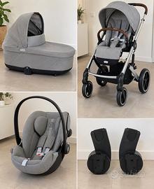 Trio CYBEX Balios S completo + Base ISOFIX