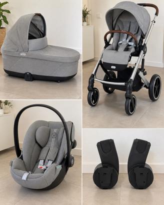 Trio CYBEX Balios S completo + Base ISOFIX