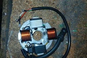 statore più albero motore piaggio vespa d'epoca 