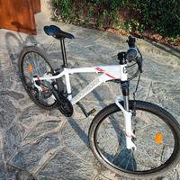 Mtb donna Rockrider ST 100 bianco-rosa 26"