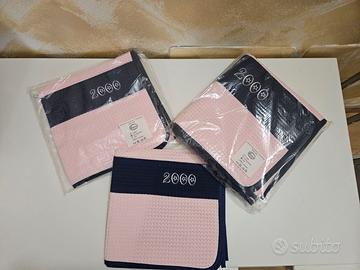 Completo spugne rosa anno 2000 mai utilizzate