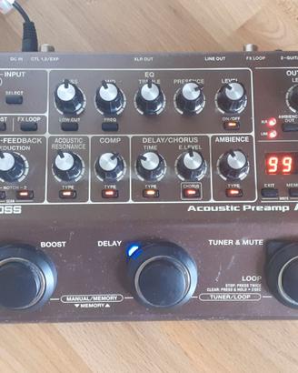 Boss AD-10 Acoustic Guitar Processor