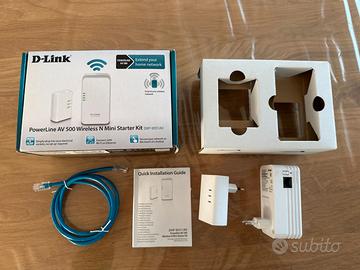 D-Link Powerline AV 500 Wireless Mini Starter Kit